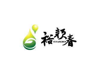 陳兆松的裕顏春茶社茶館logo設(shè)計