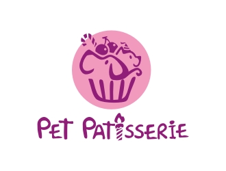 曾翼的Pet Patisserie 蛋糕店logo設(shè)計