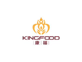 陳兆松的kingfood  康福 蛋糕藝術(shù)館logo設(shè)計(jì)