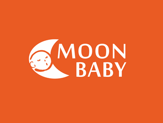 廖燕峰的MOON BABY童裝店logo設計