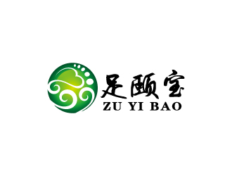 周金進的足頤寶logo設計