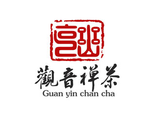 潘樂的觀音禪茶茶館logo設(shè)計(jì)