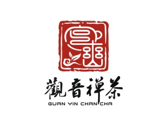 李泉輝的觀音禪茶茶館logo設(shè)計(jì)