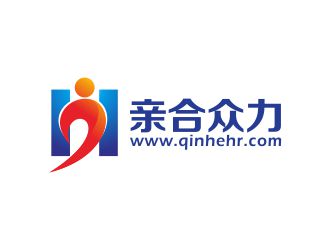 何嘉健的親合眾力管理咨詢（北京）有限公司logo設(shè)計