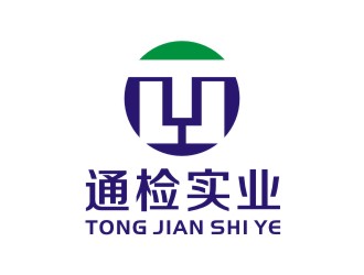 李泉輝的通檢實(shí)業(yè)logo設(shè)計(jì)