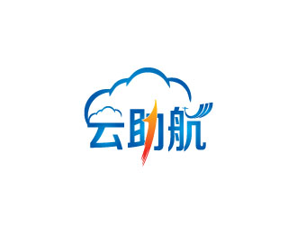 李美華的云助航 云朵logologo設(shè)計