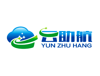 譚家強的云助航 云朵logologo設計