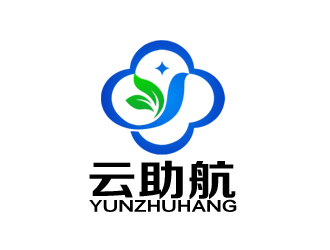 余亮亮的云助航 云朵logologo設(shè)計