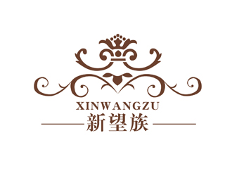 陳今朝的xinwangzu兒童婚紗裙logologo設(shè)計(jì)