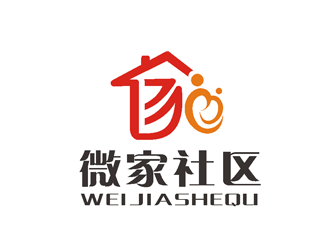 楊占斌的微家社區(qū)logo設(shè)計(jì)