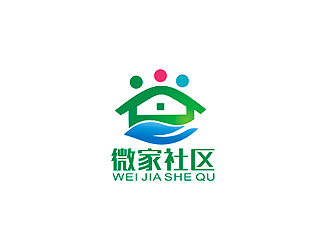 盛銘的微家社區(qū)logo設(shè)計(jì)