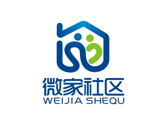 曾翼的微家社區(qū)logo設(shè)計(jì)