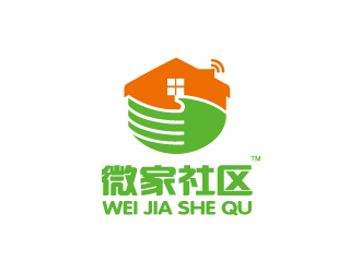 楊勇的微家社區(qū)logo設(shè)計(jì)