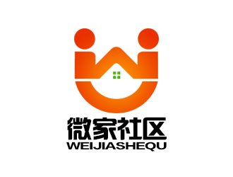 余亮亮的微家社區(qū)logo設(shè)計(jì)