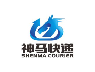 何嘉健的神馬快遞logo設(shè)計