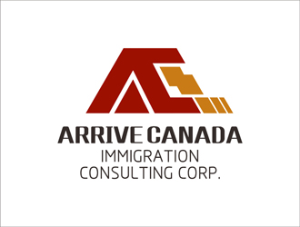 張順江的ARRIVE CANADA IMMIGRATION CONSULTING CORP.logo設(shè)計(jì)