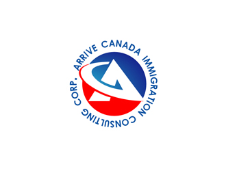 秦曉東的ARRIVE CANADA IMMIGRATION CONSULTING CORP.logo設(shè)計