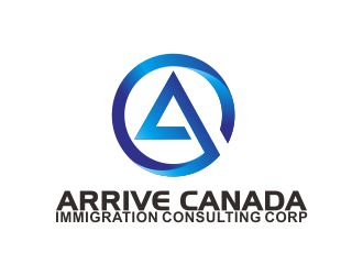 何嘉健的ARRIVE CANADA IMMIGRATION CONSULTING CORP.logo設(shè)計(jì)