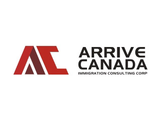 湯云方的ARRIVE CANADA IMMIGRATION CONSULTING CORP.logo設(shè)計(jì)