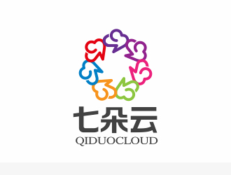 鐘華的七朵云云元素字體logologo設計