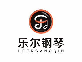 趙鵬 v的樂爾鋼琴logo設(shè)計