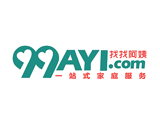 盛銘的找找阿姨家政服務logo設計logo設計