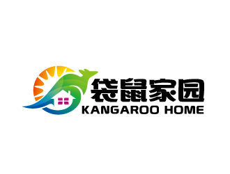 周金進的袋鼠家園 Kangaroo homelogo設計