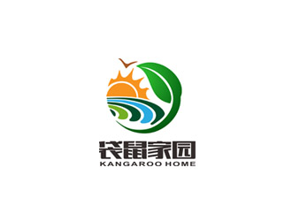 郭慶忠的袋鼠家園 Kangaroo homelogo設計