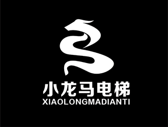 陳今朝的小龍馬電梯logo設計