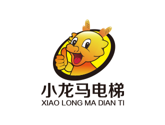 黃安悅的小龍馬電梯logo設計