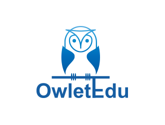 黃安悅的OwletEdu 卡通貓頭鷹logo設(shè)計(jì)