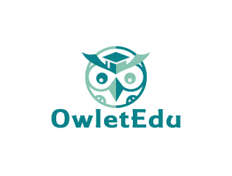 周金進(jìn)的OwletEdu 卡通貓頭鷹logo設(shè)計(jì)