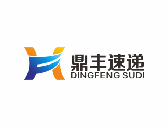 何嘉健的鼎豐速遞  dingfeng  expresslogo設計