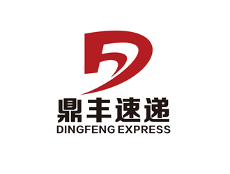 陳今朝的鼎豐速遞  dingfeng  expresslogo設計