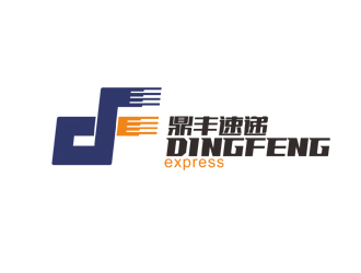 周國強的鼎豐速遞  dingfeng  expresslogo設計