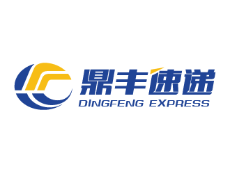 鼎豐速遞  dingfeng  expresslogo設計