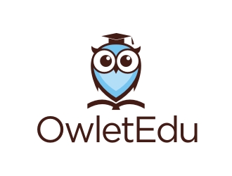 曾翼的OwletEdu 卡通貓頭鷹logo設(shè)計