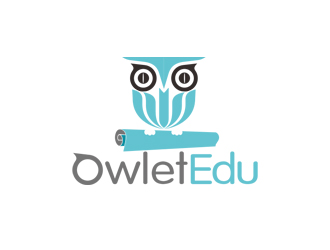 周國強(qiáng)的OwletEdu 卡通貓頭鷹logo設(shè)計(jì)