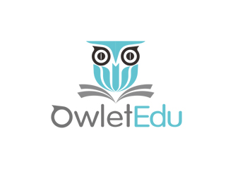 周國強(qiáng)的OwletEdu 卡通貓頭鷹logo設(shè)計