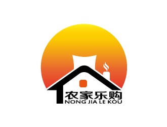 陸達活的農(nóng)家樂購logo設(shè)計