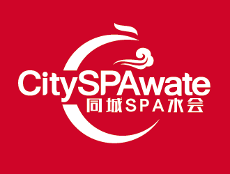 沈大杰的深圳市同城SPA水會logo設(shè)計