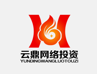 余亮亮的云鼎網(wǎng)絡(luò)祥云元素logologo設(shè)計(jì)