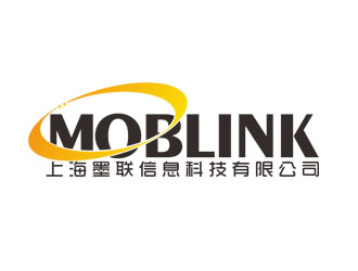 劉彩云的Moblink  上海墨聯(lián)信息科技有限公司logo設(shè)計