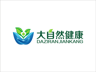 張順江的大自然健康logo設計