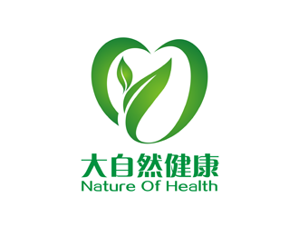 譚家強的大自然健康logo設計