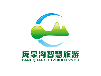 陳今朝的交城縣龐泉溝智慧旅游服務(wù)有限公司logo設(shè)計(jì)