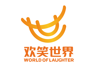 唐國強的歡笑世界 活動社交app網(wǎng)站logo設(shè)計logo設(shè)計