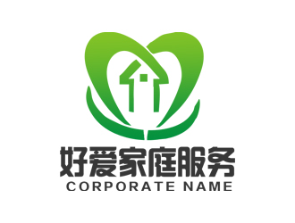 朱兵的珠海好愛家庭服務有限公司logo設計