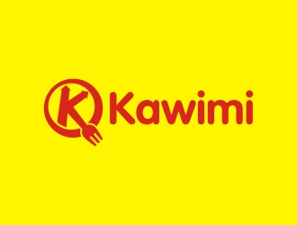 曾翼的Kawimi 快餐連鎖餐廳logo設(shè)計