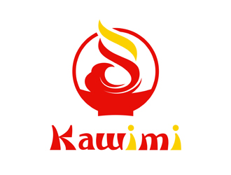 譚家強的Kawimi 快餐連鎖餐廳logo設(shè)計